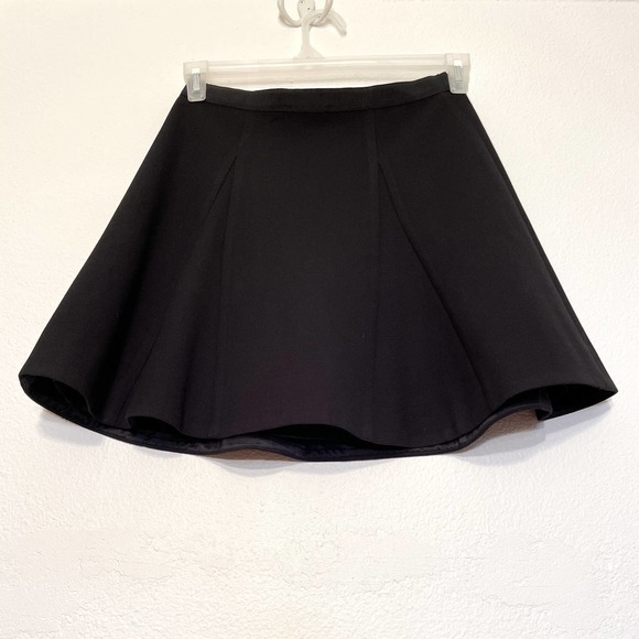 J.Crew Crepe Circle Mini Skirt XS Black - Picture 7 of 12
